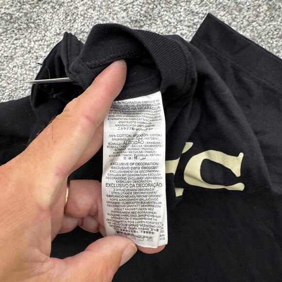 New Orleans Saints Shirt Mens Small Black NFL Football Nike Team Apparel Tee - Picture 9 of 13